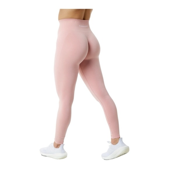 NWT Alphalete Amplify Leggings | Blossom Pink | Small - Picture 1 of 7